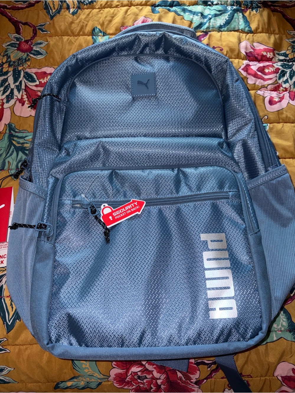 Puma Gray-Blue Everyday Backpack